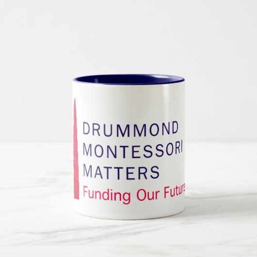 Drummond Montessoriの問題のマグ ツートーンマグカップ (中央)