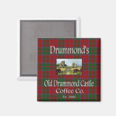 Drummond's Old Drummond Castle Coffee Co. Magnet マグネット (正面/裏面)