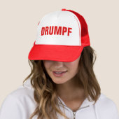 "DRUMPF"のトラック運転手の帽子: アンチ切札の帽子 キャップ (インサイチュ)