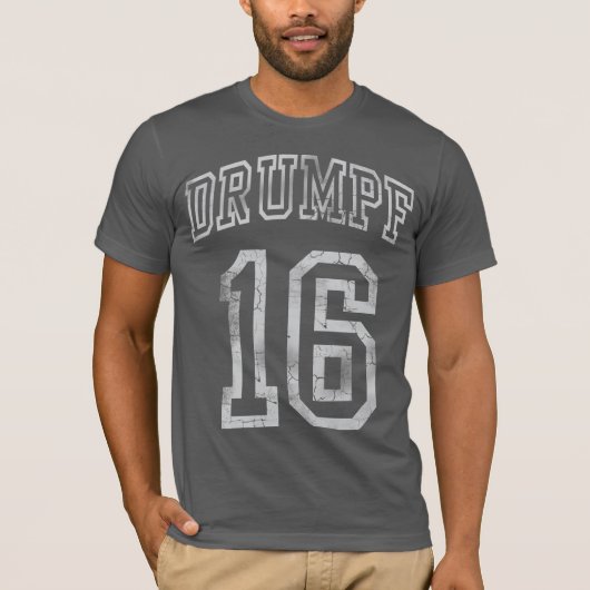 Drumpf 2016 Make Donald Drumpf Again Tシャツ (正面)