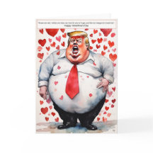 Drumpf Valentine's Dayカード