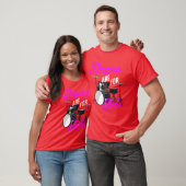 Drums Are For Girls Funny Drummer Gift gift Tシャツ (ユニセックス)