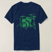 Drums Drummer Gift St 1944 Tシャツ (デザイン正面)