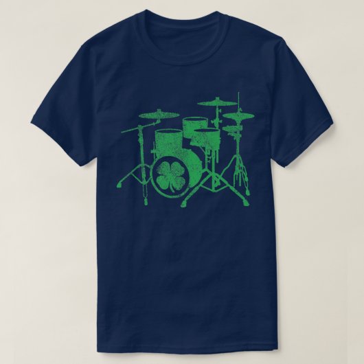 Drums Drummer Gift St 1944 Tシャツ (デザイン正面)