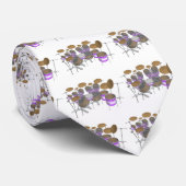 Drums: Purple & White Drum Kit: 3D Model: ネクタイ (ロール)