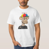 drunk bored monkey avatar tシャツ (正面)