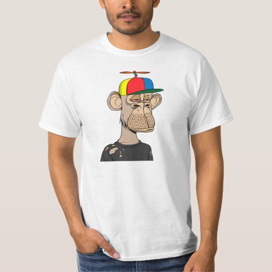 drunk bored monkey avatar tシャツ (正面)