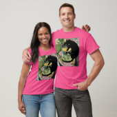 Drunk cat Dunk retro Tシャツ (ユニセックス)