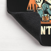 Drunk Cigs Don't Count Funny Cigarette Humor Smoki マウスパッド (コーナー)