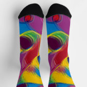 Drunk on Candy ソックス (上部)