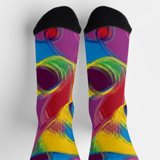 Drunk on Candy ソックス (上部)