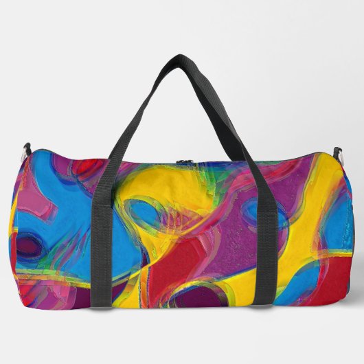 Drunk on Candy ダッフルバッグ (正面)