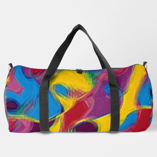 Drunk on Candy ダッフルバッグ (裏面)