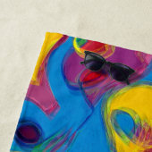 Drunk on Candy ビーチタオル (インサイチュ)