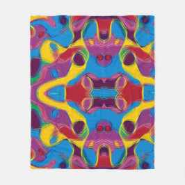 Drunk on Candy フリースブランケット