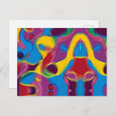 Drunk on Candy ポストカード (正面/裏面)