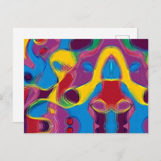 Drunk on Candy ポストカード (正面/裏面)