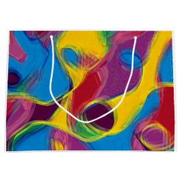 Drunk on Candy ラージペーパーバッグ