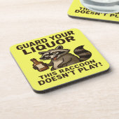 Drunk Raccoon コースター (左側)