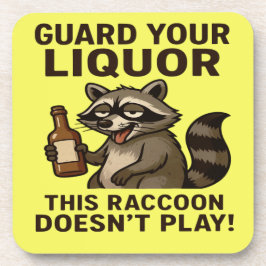 Drunk Raccoon コースター