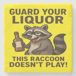 Drunk Raccoon Stone Coaster ストーンコースター