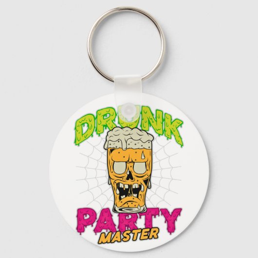 Drunk Zombie Keychain キーホルダー (正面)