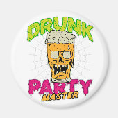 Drunk Zombie Magnet マグネット (正面)