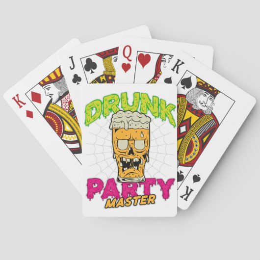 Drunk Zombie Playing Cards トランプ (裏面)
