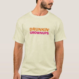 Drunkinの成人のおもしろいな飲むこと Tシャツ