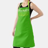 Drunkin Leprechaun In The House! Apron エプロン (インサイチュ)