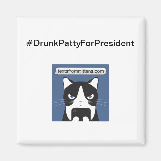 #DrunkPattyForPresident角磁石 マグネット