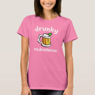 Drunkyビール- dk tシャツ