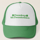 Drunky McDrunkersonの帽子 キャップ (正面)