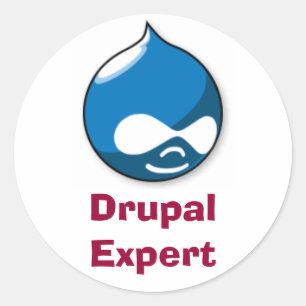 Drupalの専門家 ラウンドシール