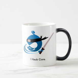Drupal Iの刻み目の中心のコーヒー・マグ モーフィングマグカップ