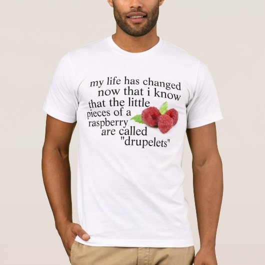 drupelets tシャツ (正面)