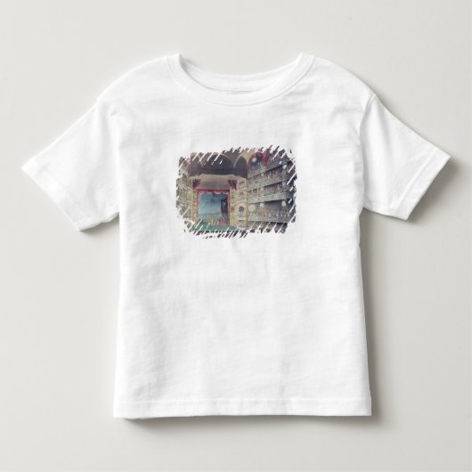 Druryの車線の劇場1808年のインテリア トドラーTシャツ (正面)