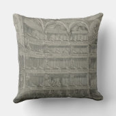 、Druryの車線王室のな、遅い劇場のインテリア クッション (裏面)