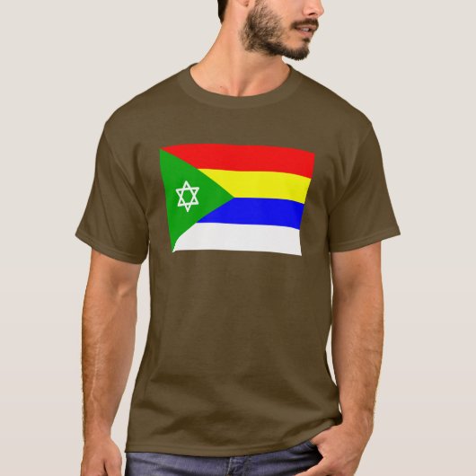 Druze IDFフラグ Tシャツ (正面)