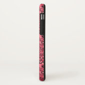 Druzy crystal – ガーネットレッド Case-Mate iPhoneケース (裏面/左)