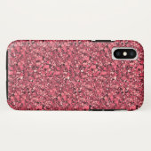 Druzy crystal – ガーネットレッド Case-Mate iPhoneケース (裏面(横))