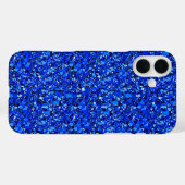 Druzy crystal – サファイアブルー Case-Mate iPhoneケース (裏面 (横))