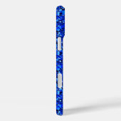 Druzy crystal – サファイアブルー Case-Mate iPhoneケース (裏面 / 右)
