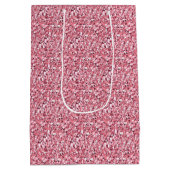 Druzy crystal -バラクォーツピンク ミディアムペーパーバッグ (裏面)