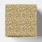 Druzy crystal – 金属金ゴールド フェイバーボックス (上部)