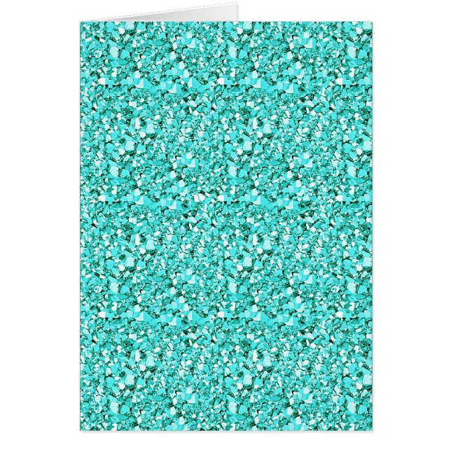 Druzy crystal - aquamarine blue (正面)