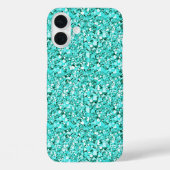 Druzy crystal - aquamarine blue Case-Mate iPhoneケース (裏面)