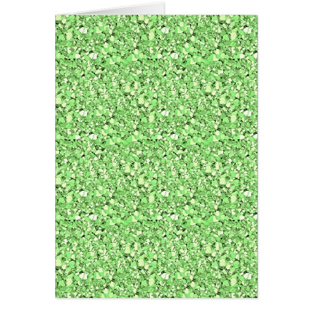 Druzy crystal - peridot green (正面)