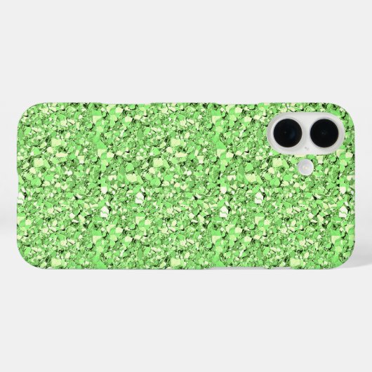 Druzy crystal - peridot green Case-Mate iPhoneケース (裏面 (横))