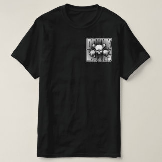 DRVNK INJVNSポケットとX – バック Tシャツ